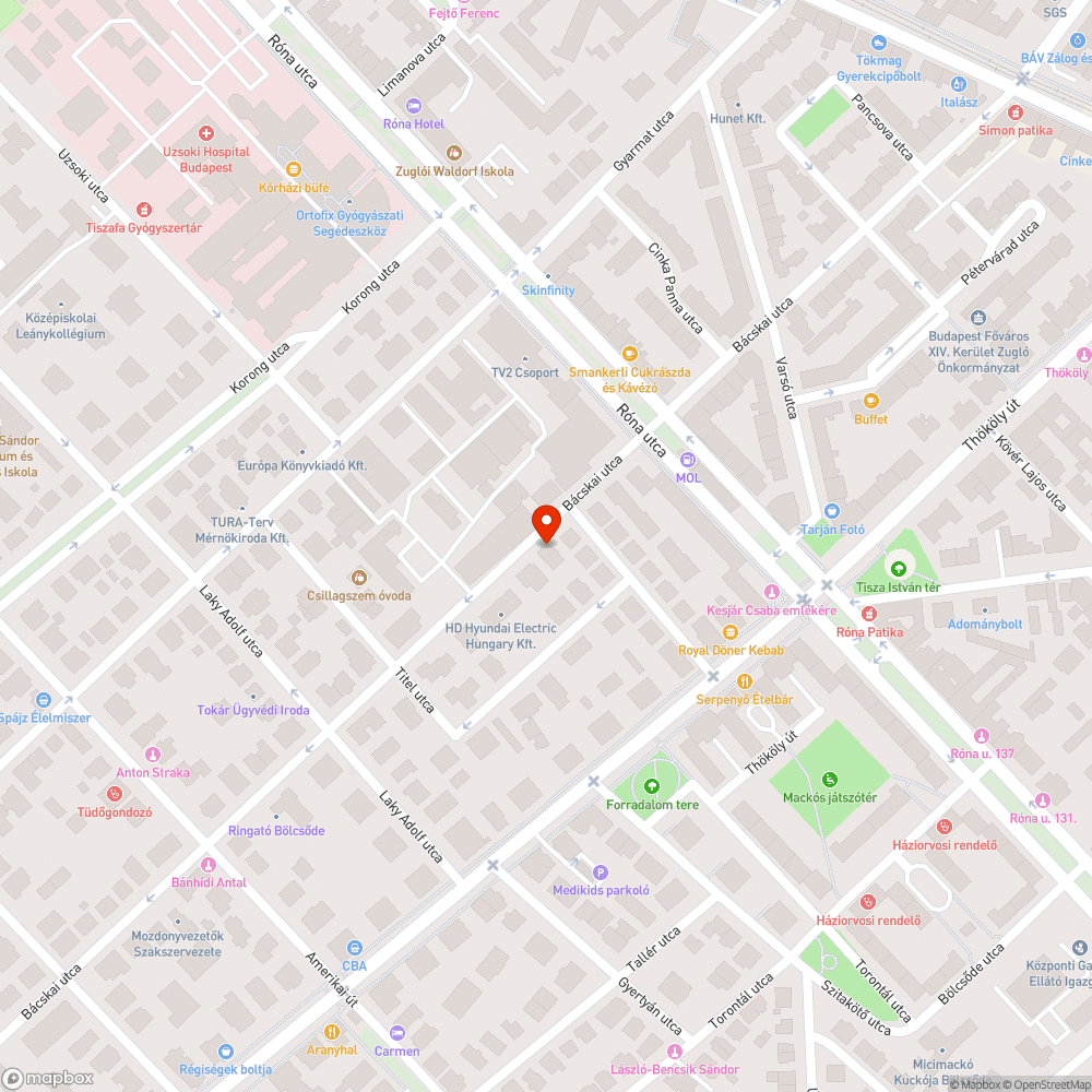 kiszáradt fa bejelentés helye