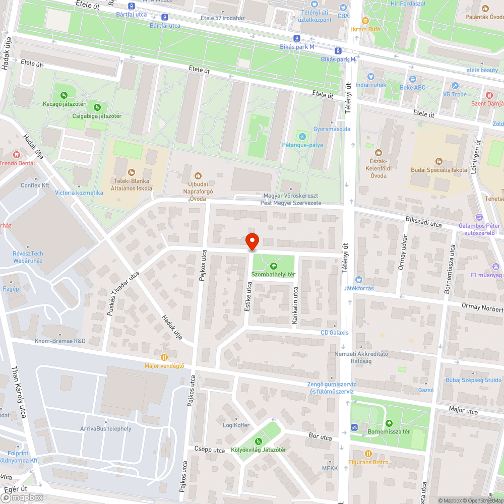 Balesetveszély a játszótéren bejelentés helye