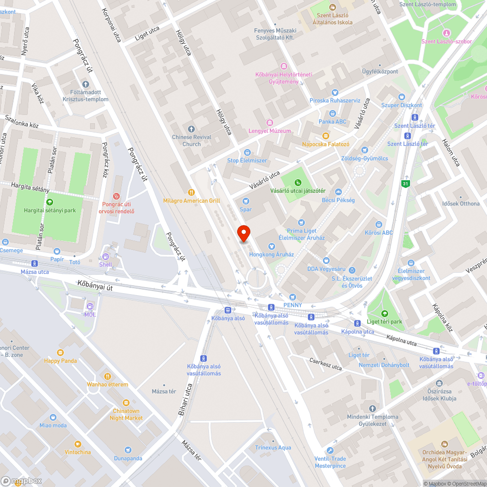 Kábelköteg bejelentés helye