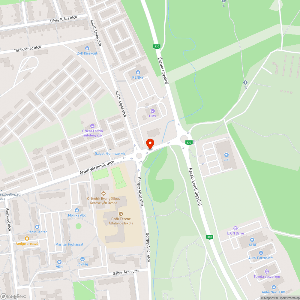 Villamos szekrény (?) romjai bejelentés helye