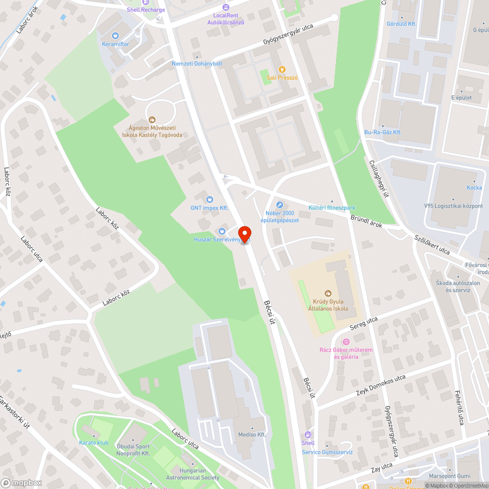 Matrica a buszmegálló tábláján bejelentés helye