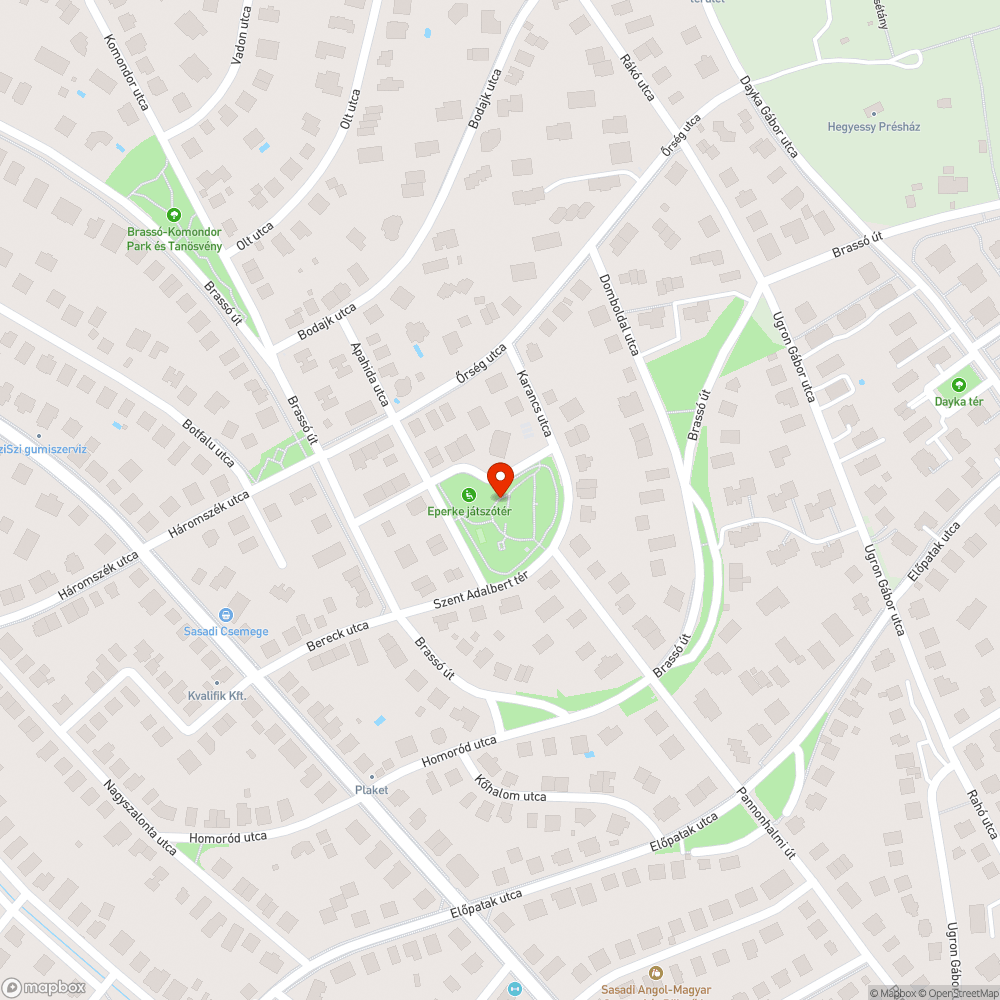 Sporteszköz tönkrement bejelentés helye