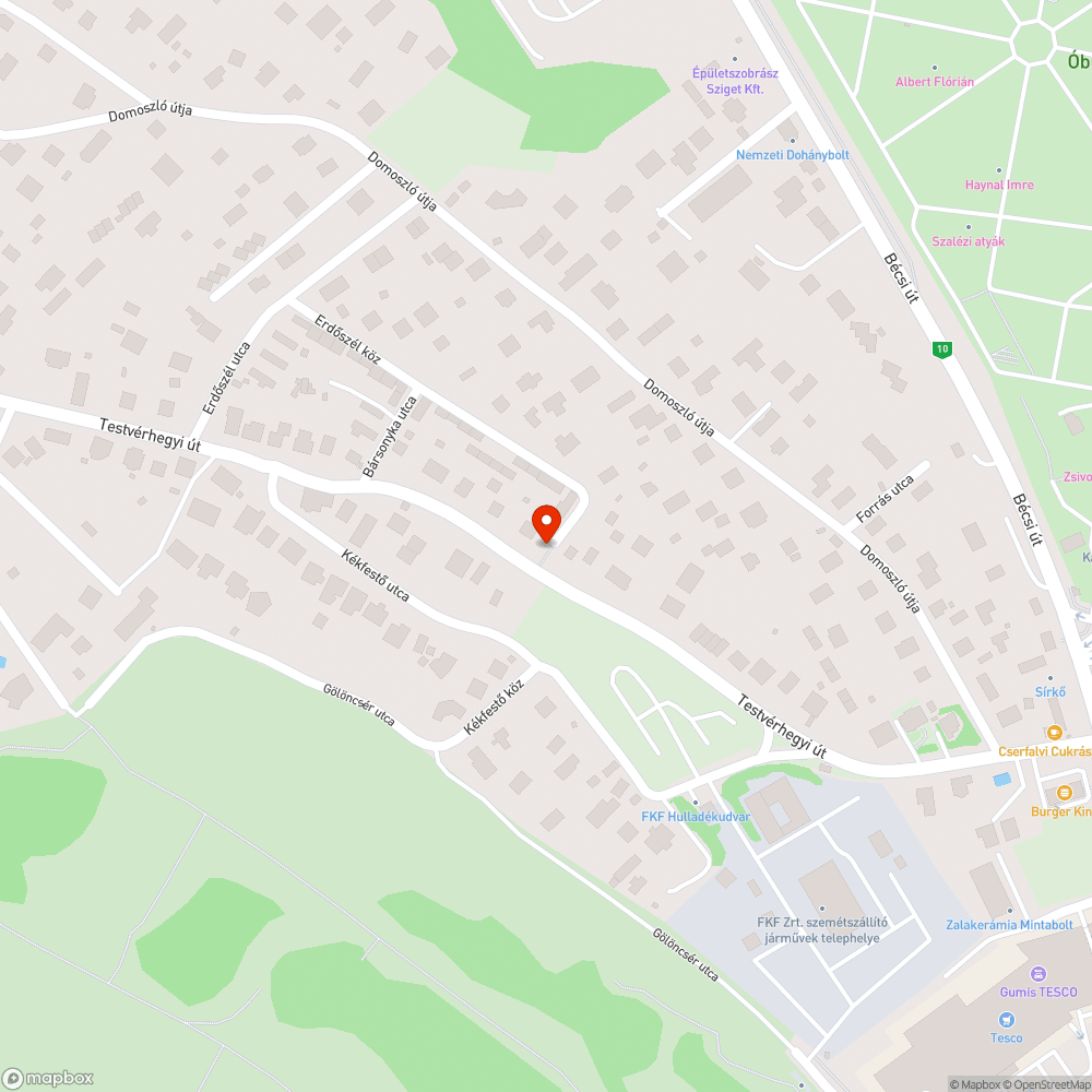 Nagyon rossz állapotú lépcső bejelentés helye