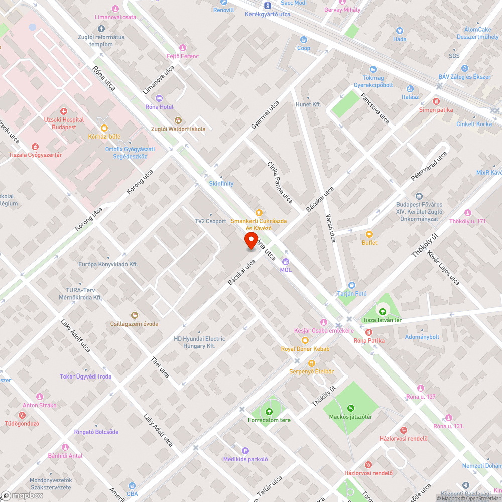 kidőlt oszlop bejelentés helye