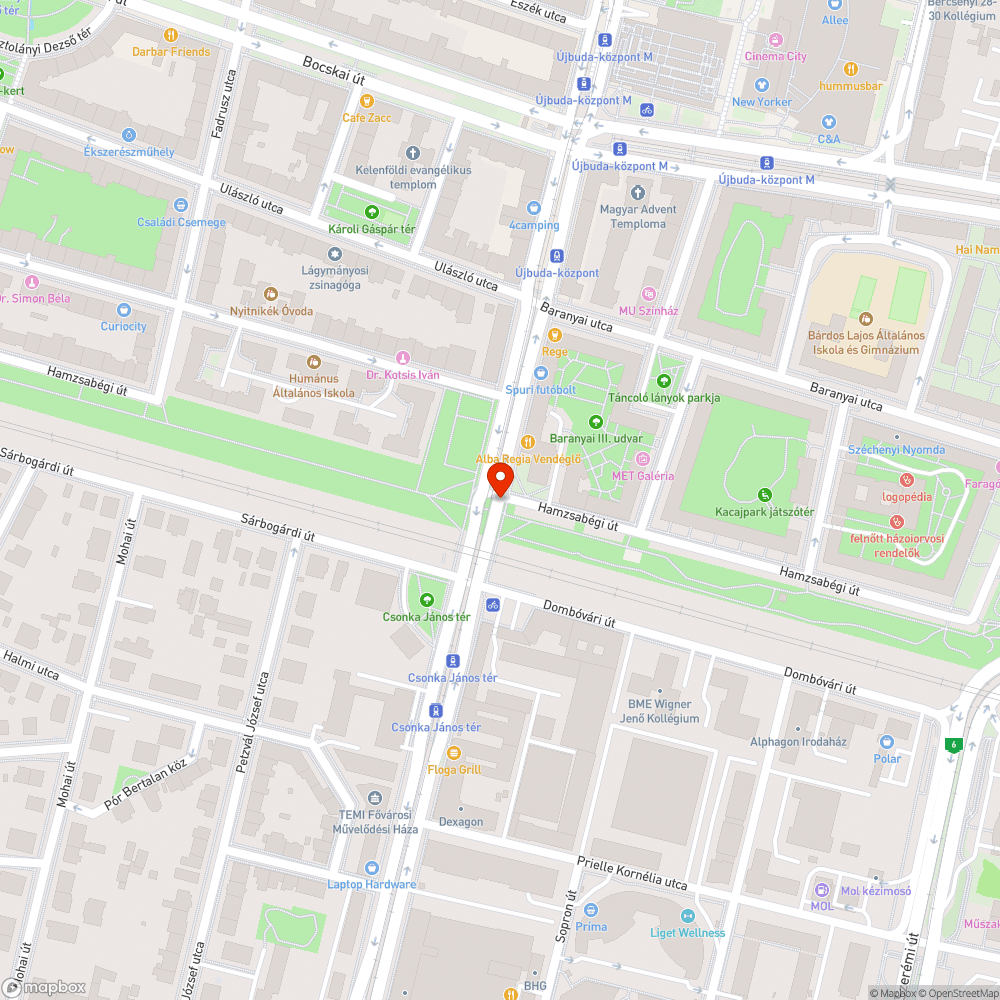 Nem világít a bringazöld bejelentés helye