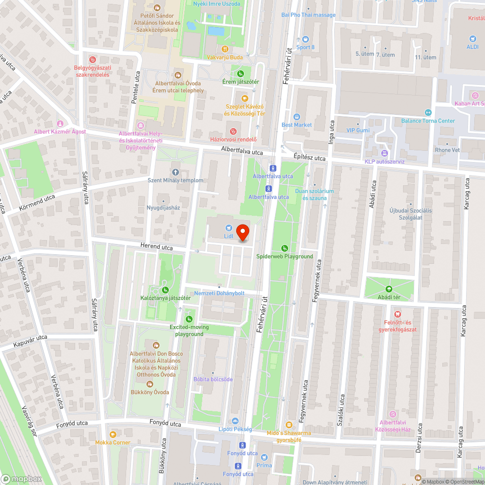 Kerékpártámaszok áthelyezése bejelentés helye