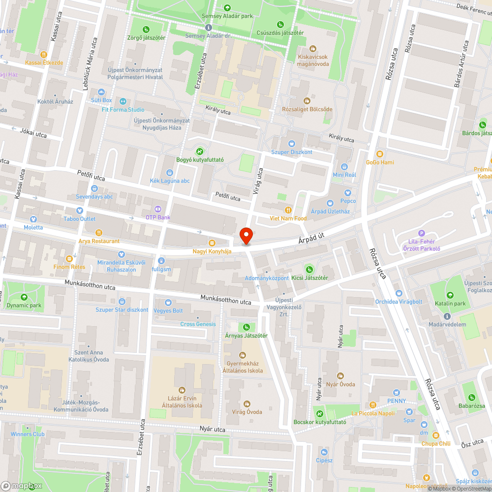 Elavult FRV bejelentés helye