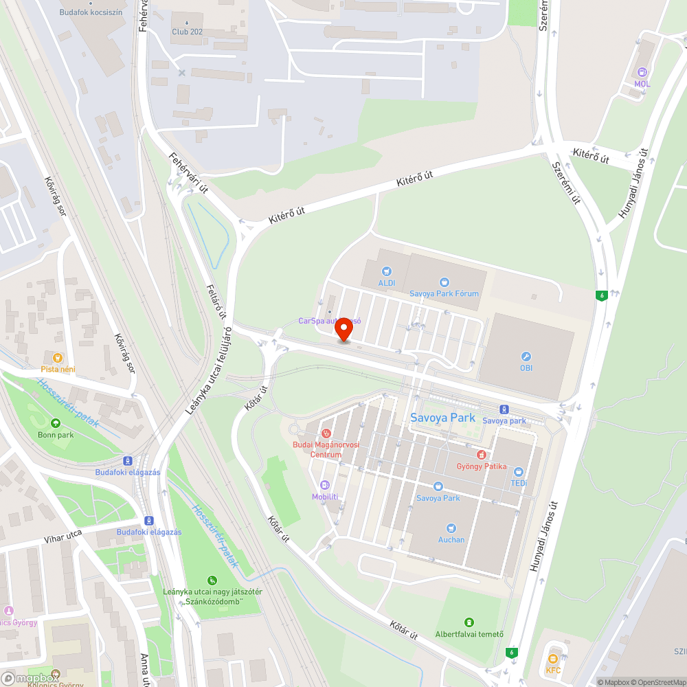 Nincs árnyék bejelentés helye