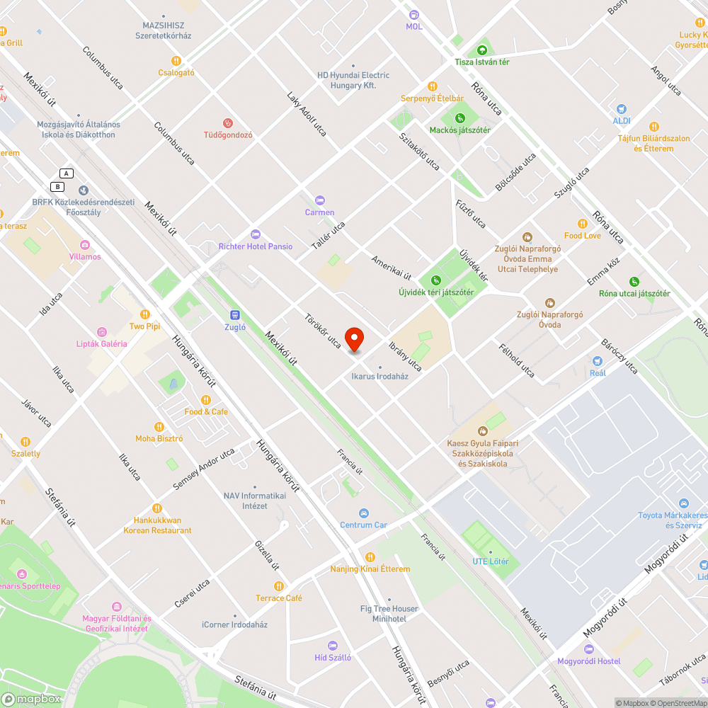 Eperfa bejelentés helye