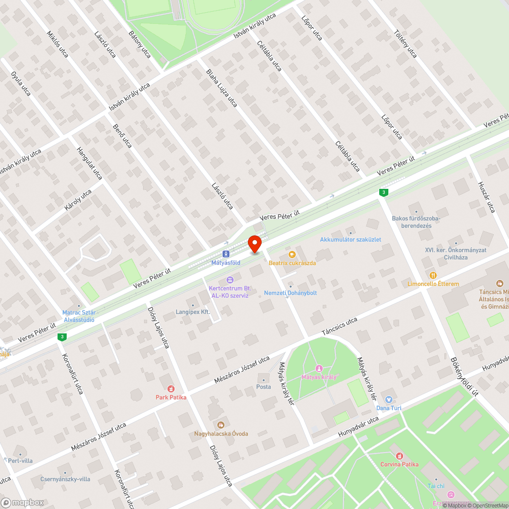 Elhagyott konténer és hulladék közterületen bejelentés helye