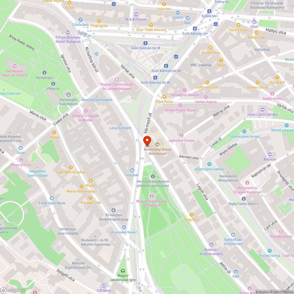 Hibás biciklis-lámpa bejelentés helye