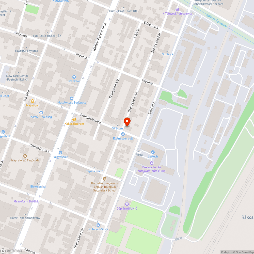 Kiszáradt fák bejelentés helye