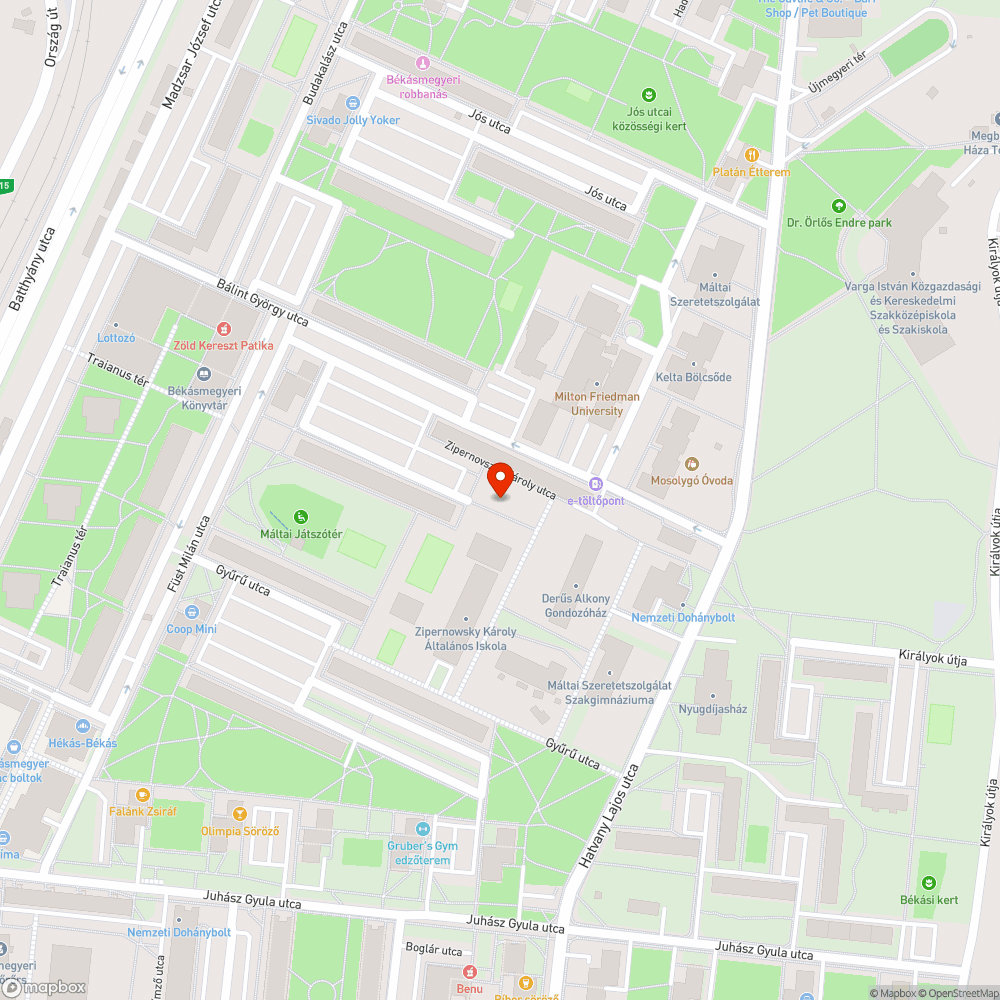 Rossz állapotú járda bejelentés helye