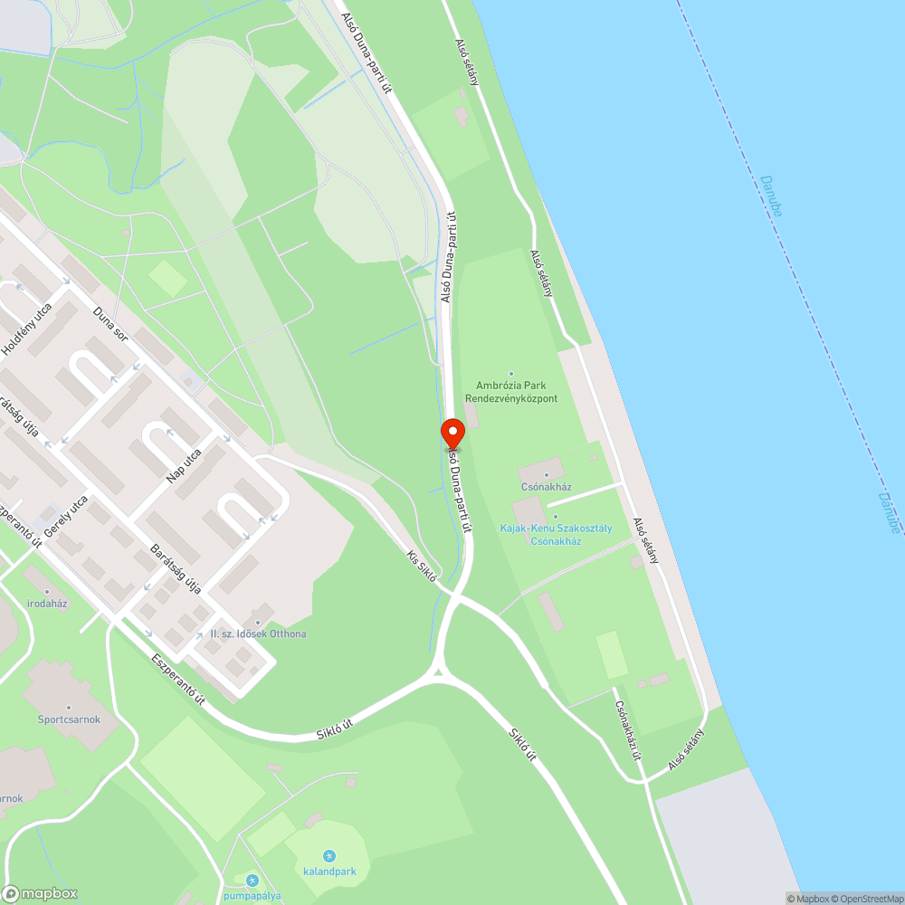 még jelöletlen bejelentés helye