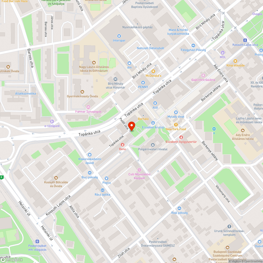 KRESZ-tábla leesve bejelentés helye