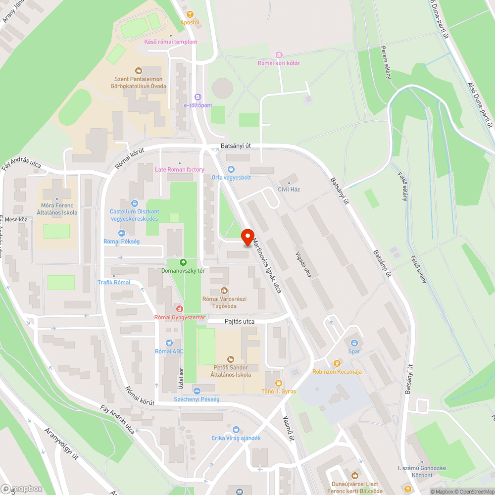 kidőlt fa bejelentés helye