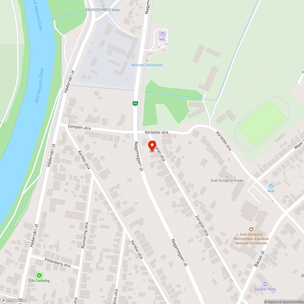 Szelektív sziget - bedobó nyílásról hiányzó csavarok bejelentés helye