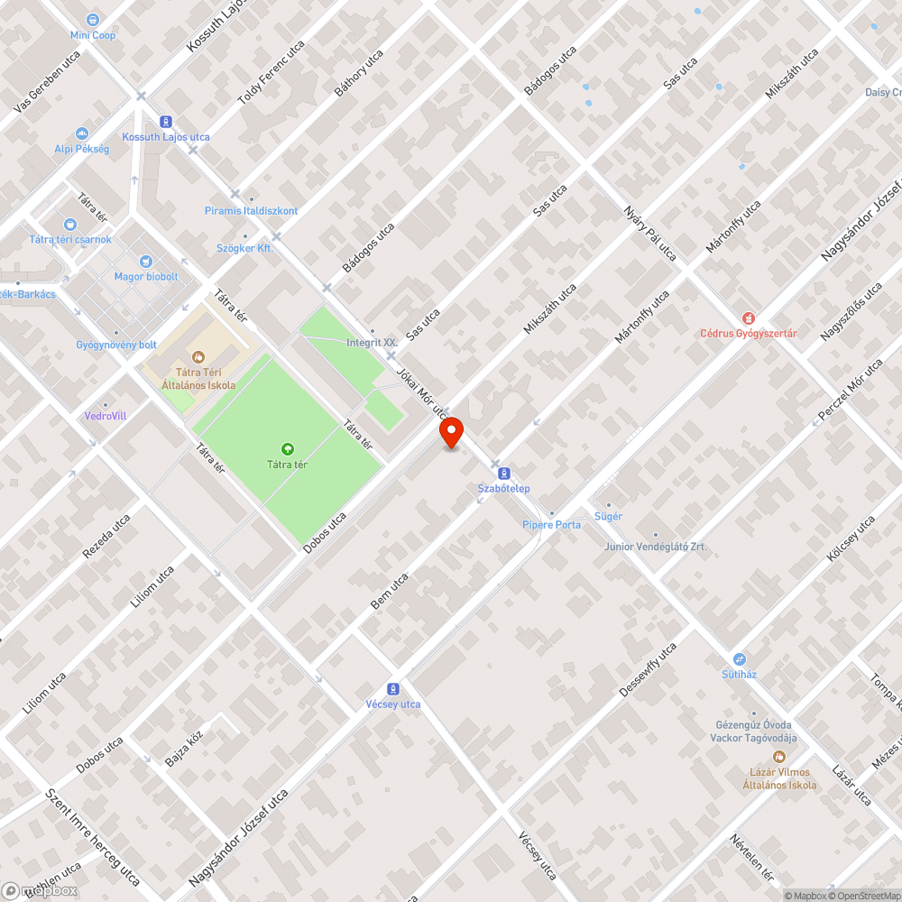 Kint felejtett tábla bejelentés helye