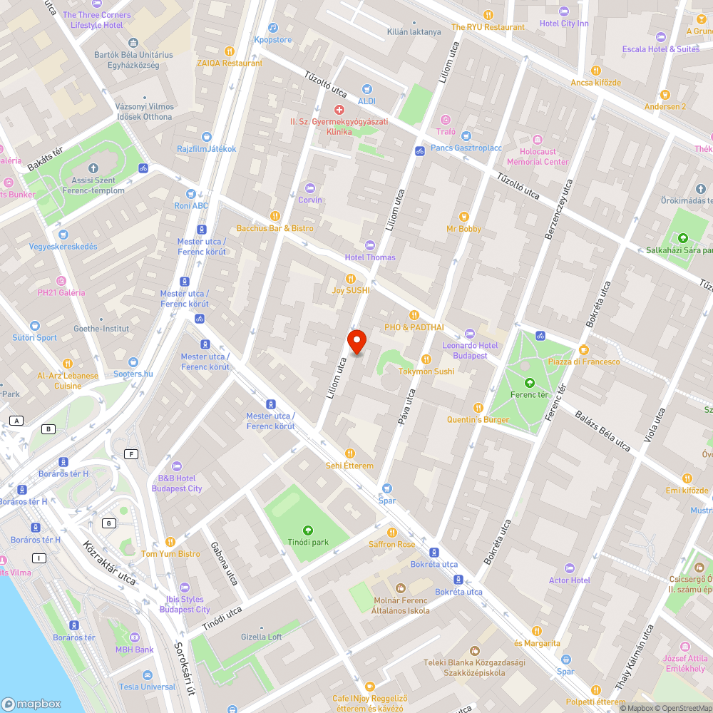 Szétrozsdásodott szemetes bejelentés helye