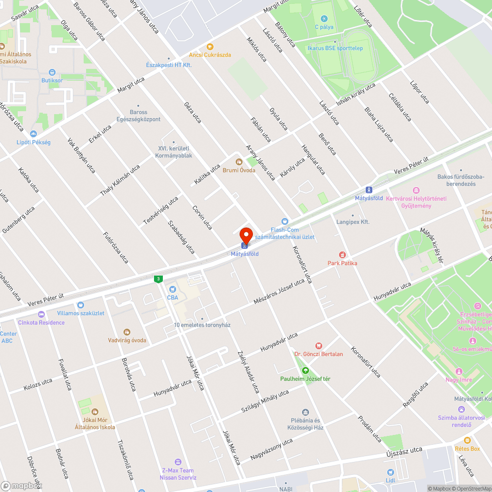 Ferde jelző lámpa oszlop bejelentés helye