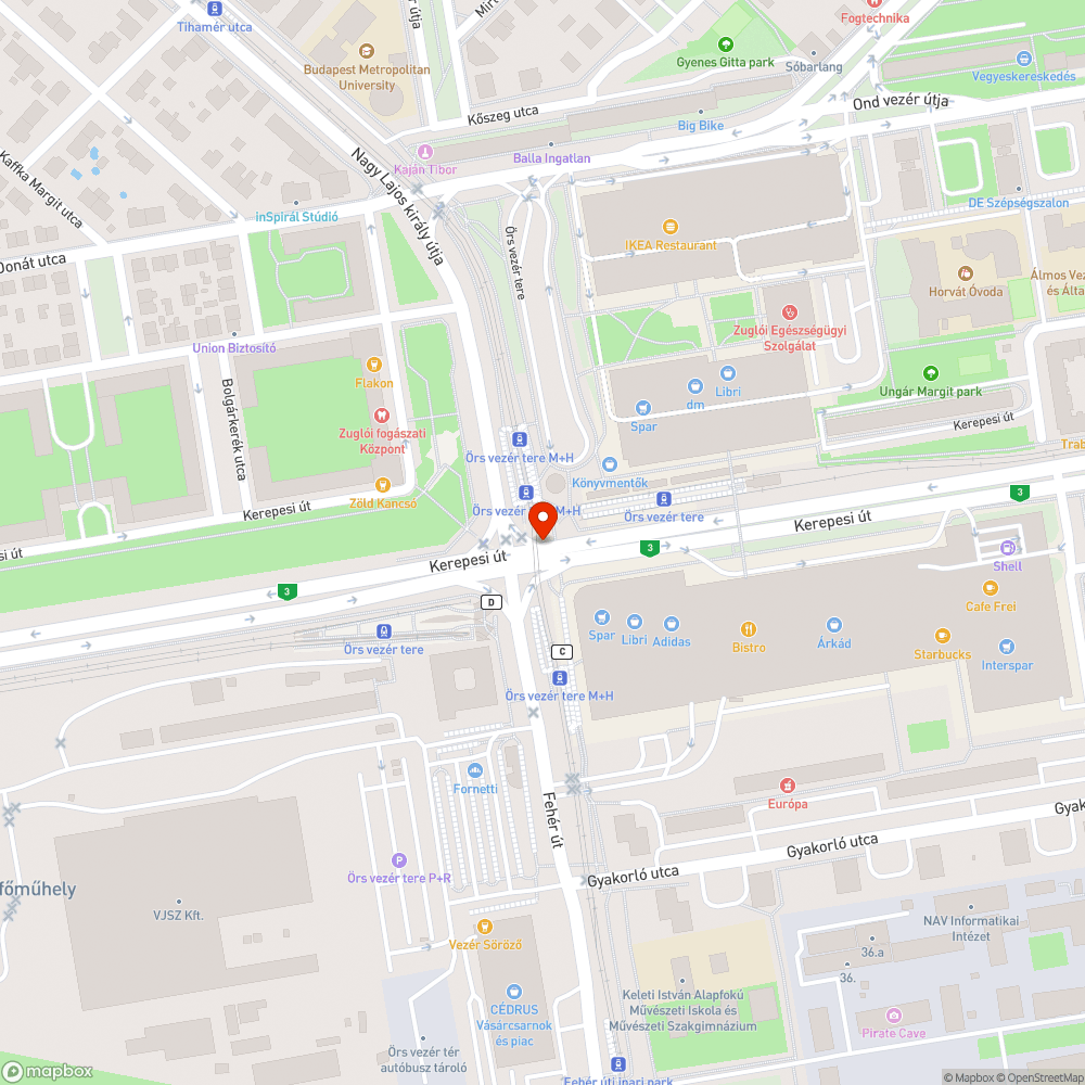 Szemétkupac bejelentés helye