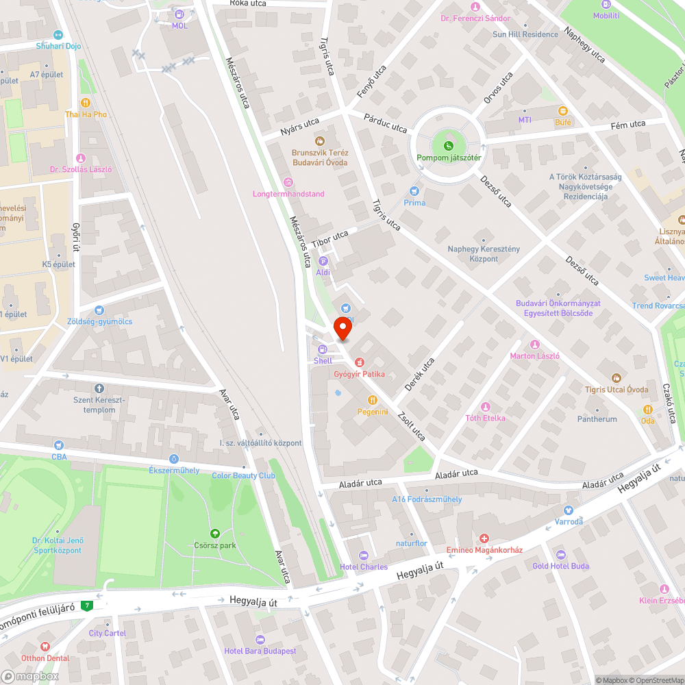 Gombas fak. bejelentés helye