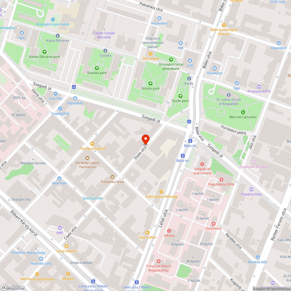 Hiányzó fa bejelentés helye