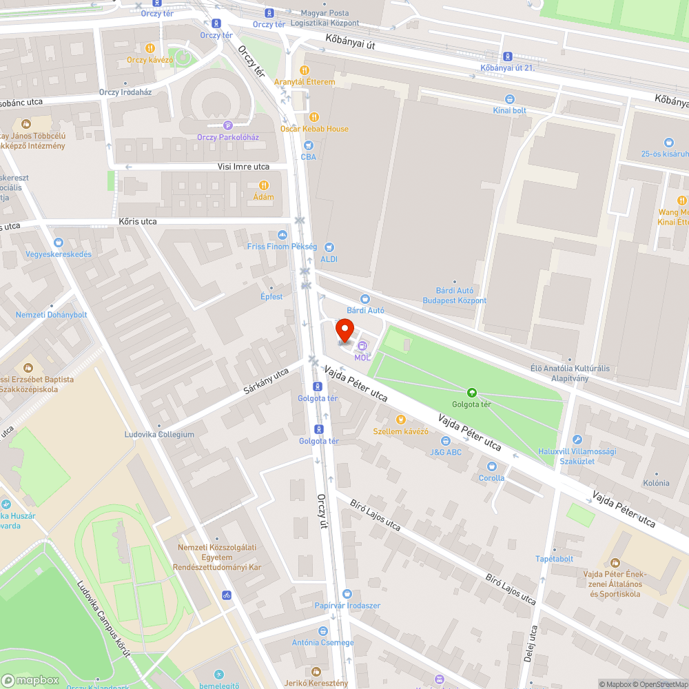 buszmegálló létesitése bejelentés helye