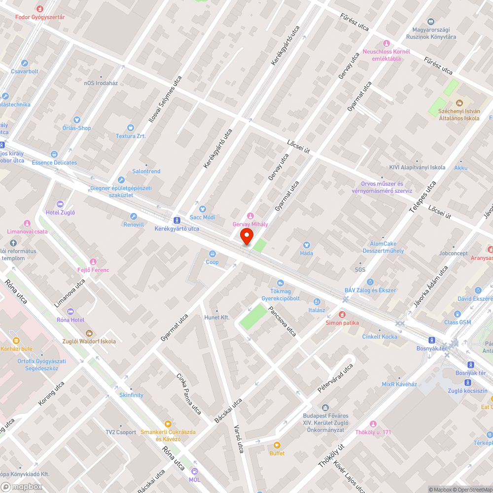 Megdőlt pollerek bejelentés helye