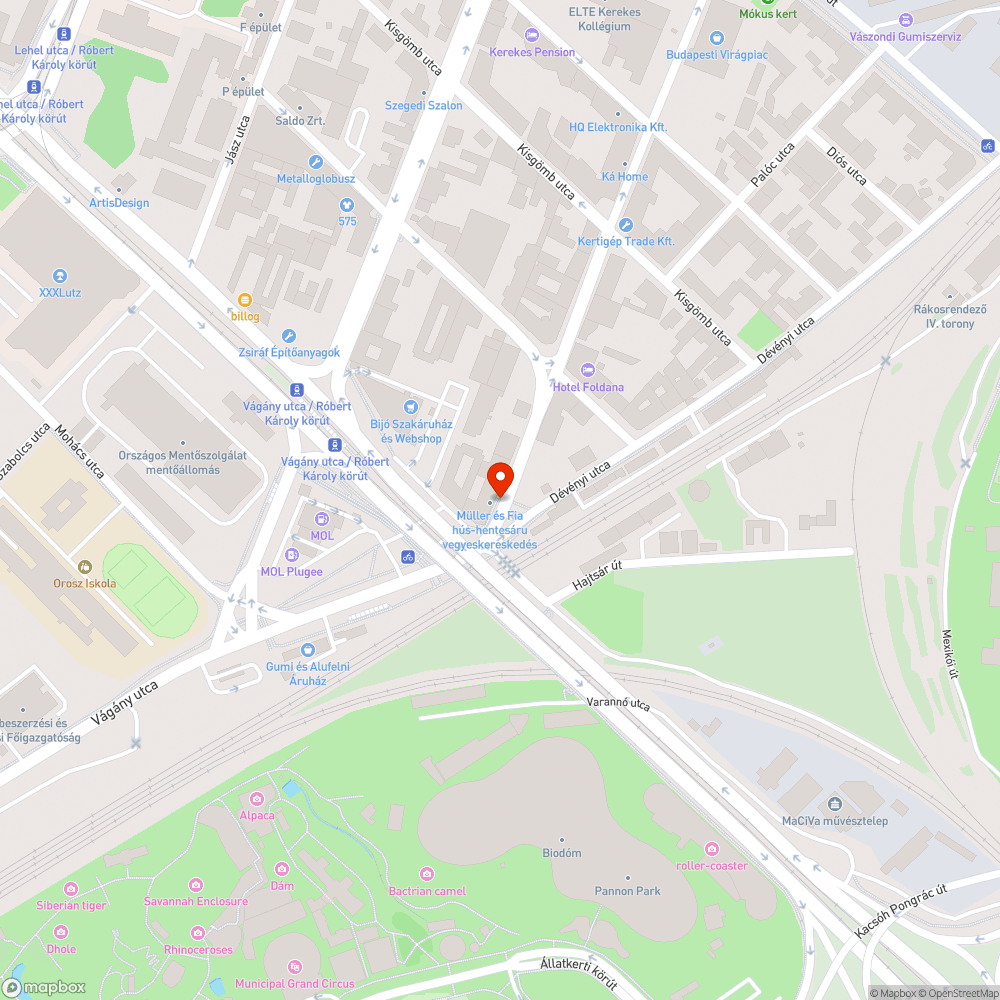 Életveszélyes zebra/kereszteződés bejelentés helye