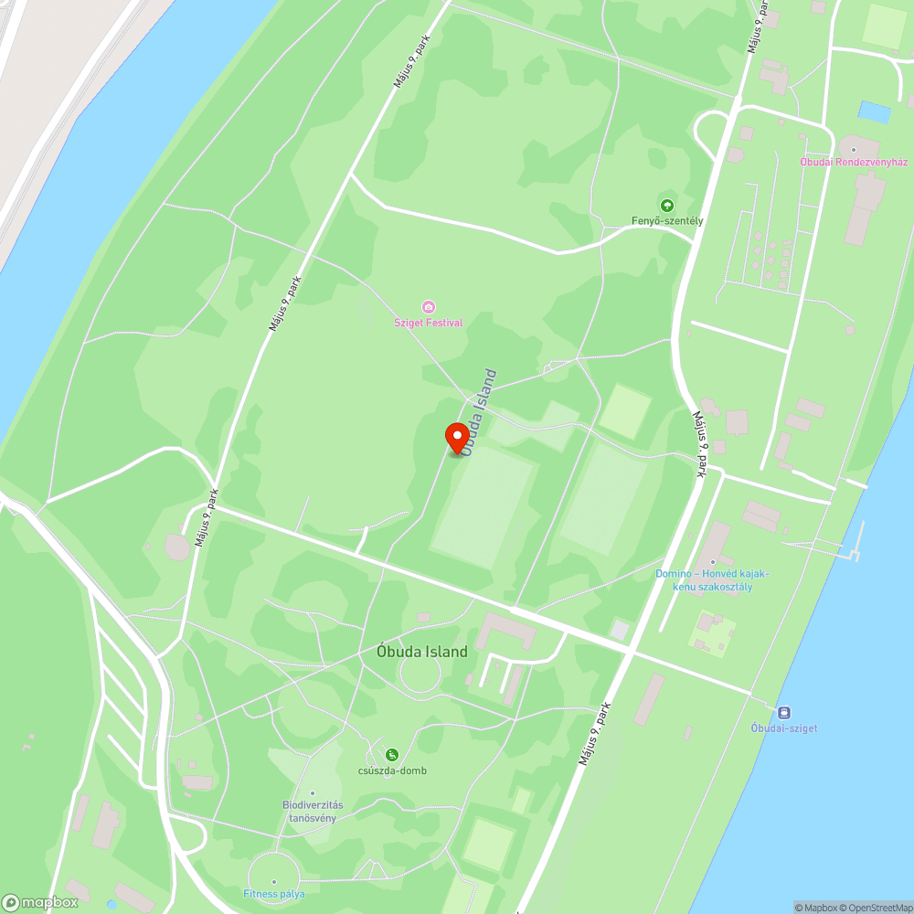 Uszító feliratok a Hajógyári-szigeten bejelentés helye