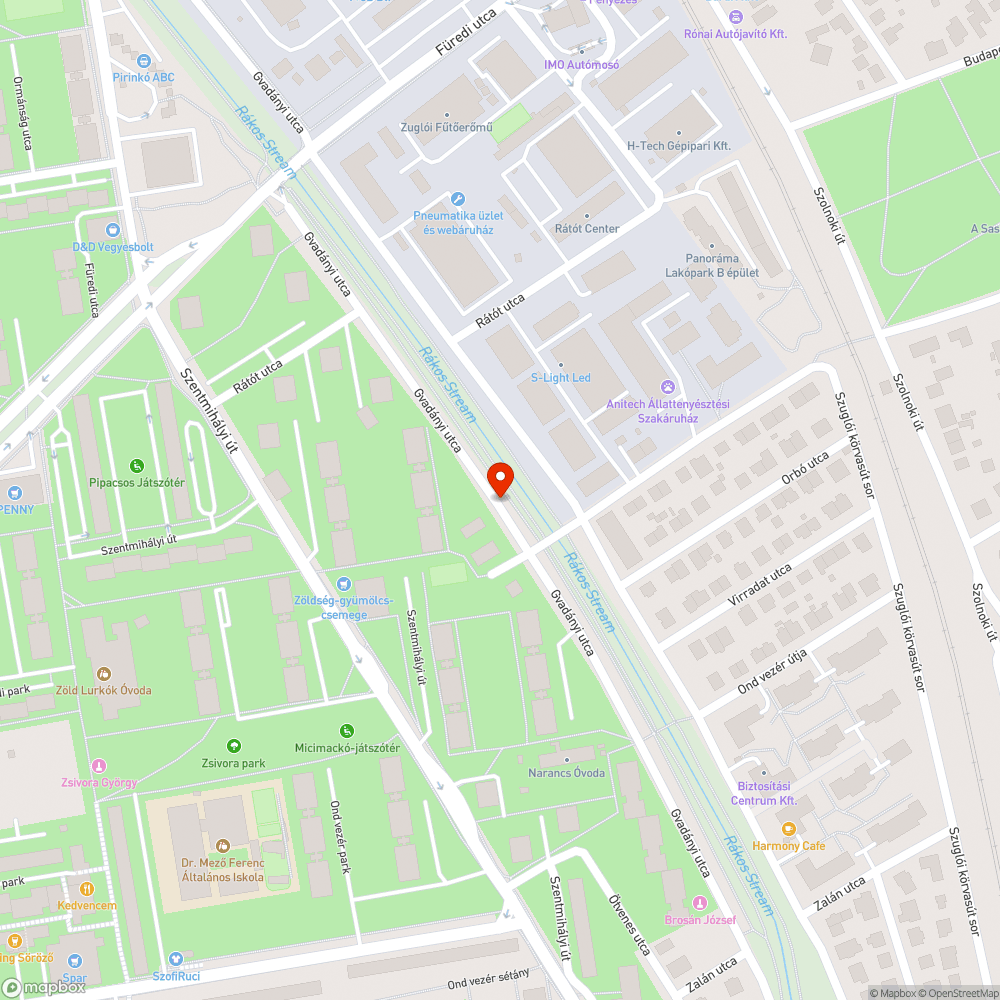 Eldugult vízelvezetők, megsüllyedt aszfalt bejelentés helye