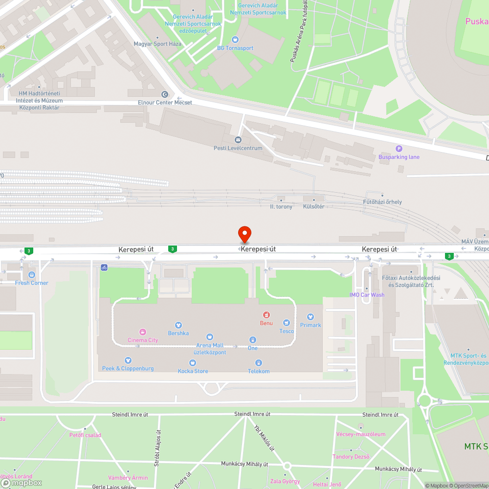 Bő 1 éve takarítatlan járda bejelentés helye