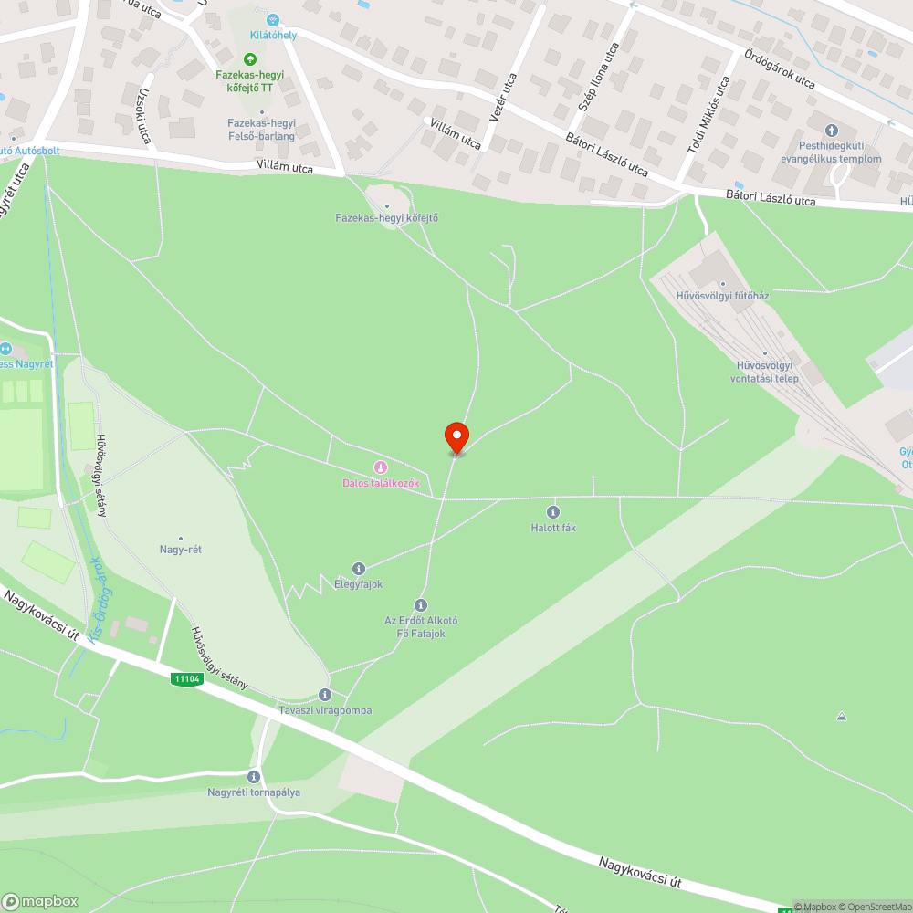 Takarítatlan járda bejelentés helye