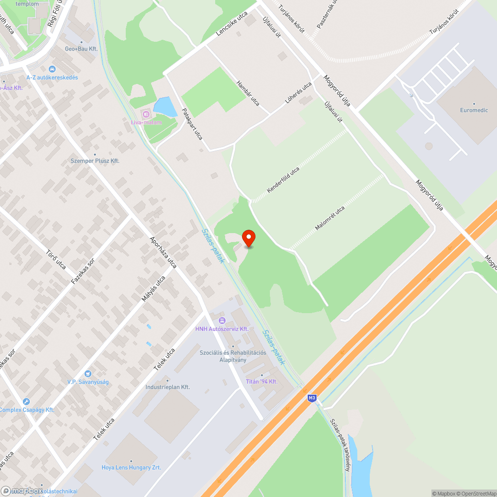 Illegális szemétlerakás bejelentés helye