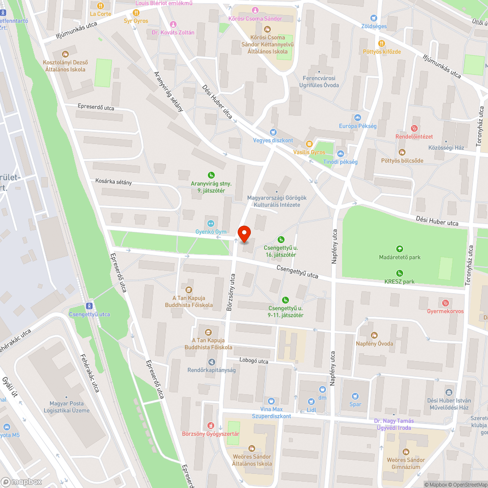 Elhagyott Renault bejelentés helye