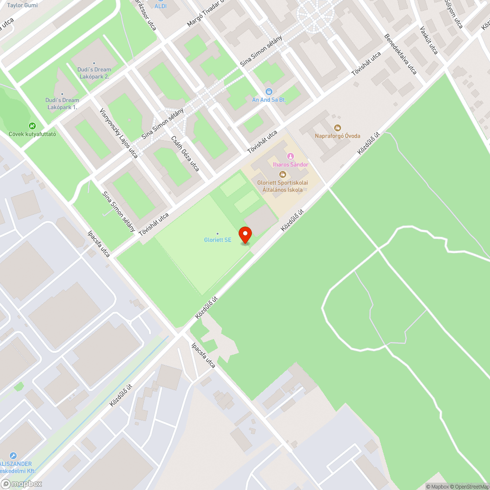 Leszakadt lökhárító bejelentés helye