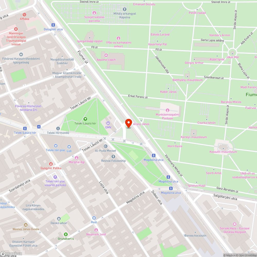 Sérült fa bejelentés helye