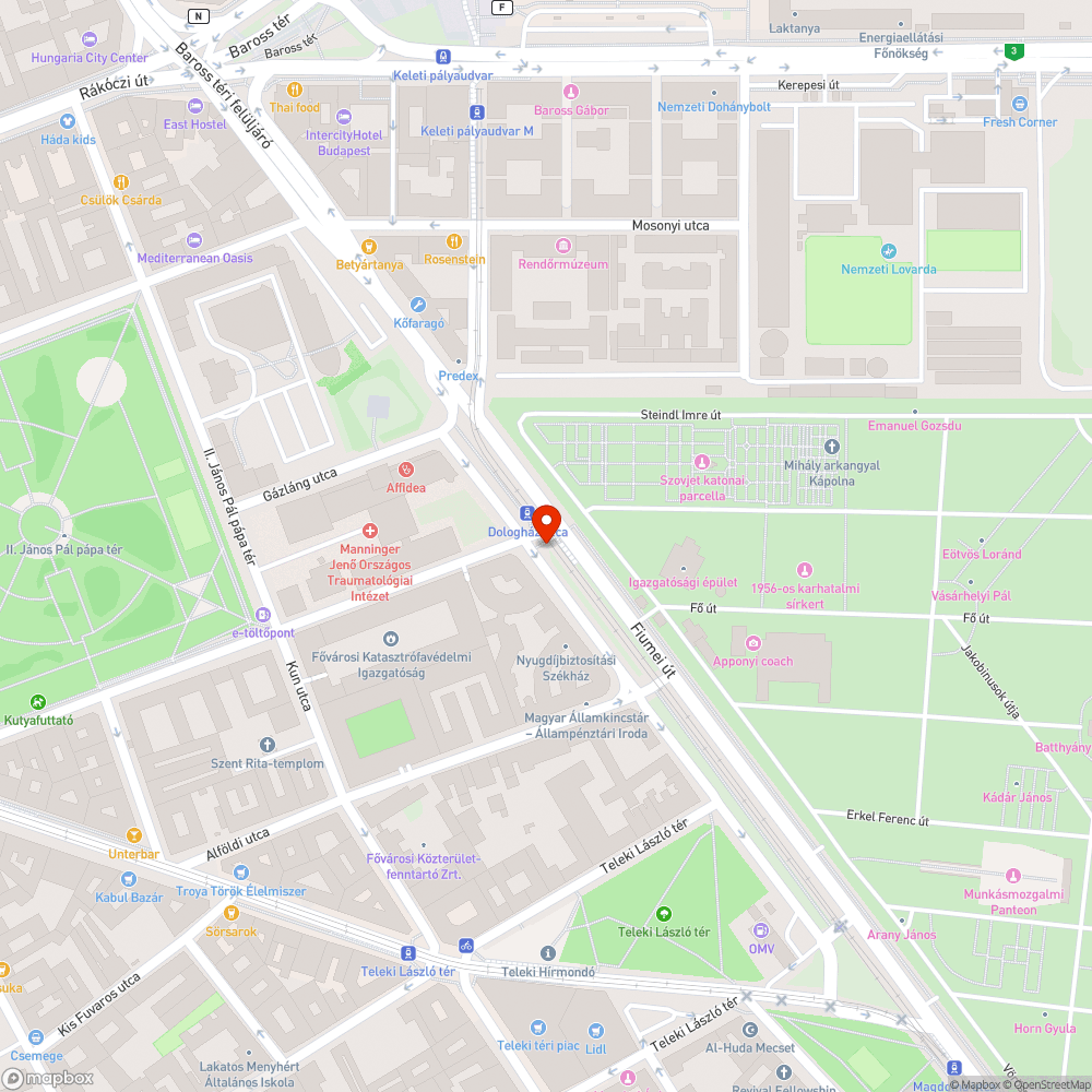 Összefirkált doboz bejelentés helye