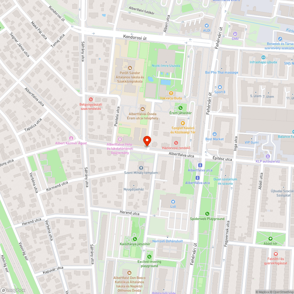 Elgörbült gyalogátkelő tábla bejelentés helye