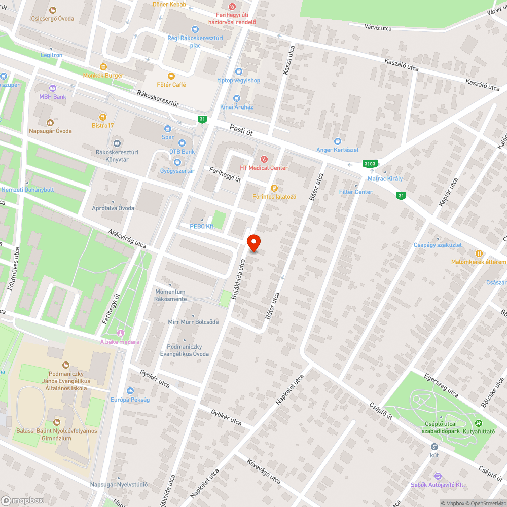 Elveszve bejelentés helye