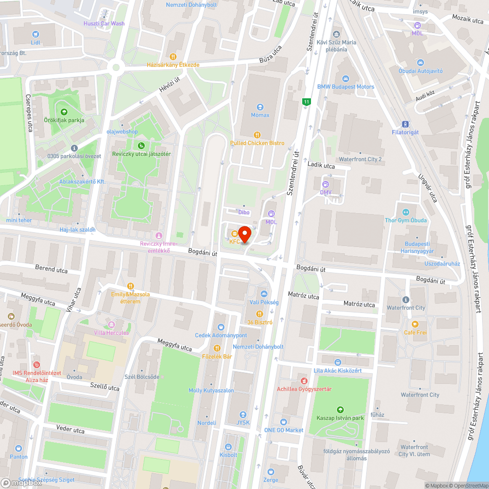 Hatalmas pocsolya bejelentés helye