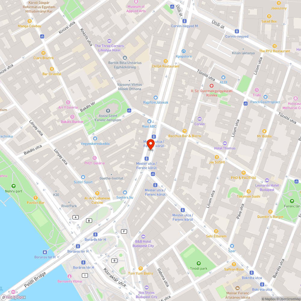 Akadályozza a buszt bejelentés helye