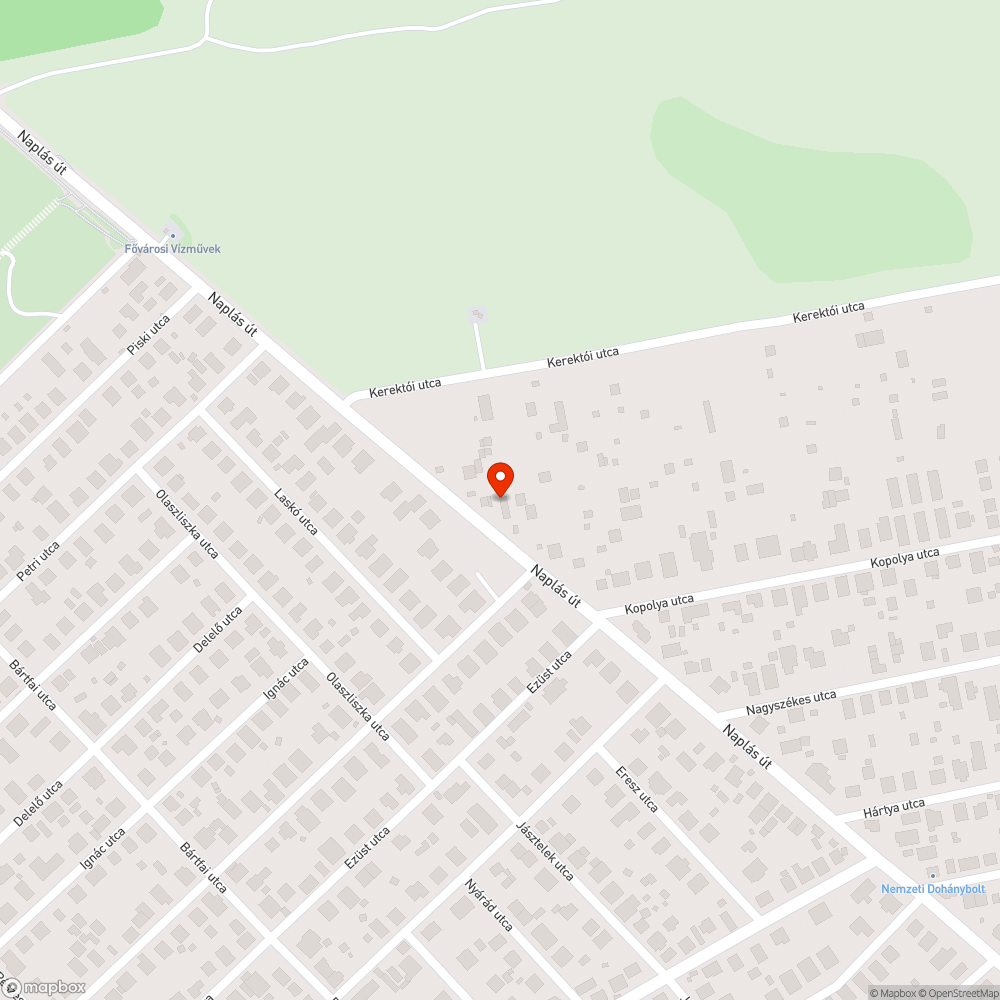 Poros bejelentés helye