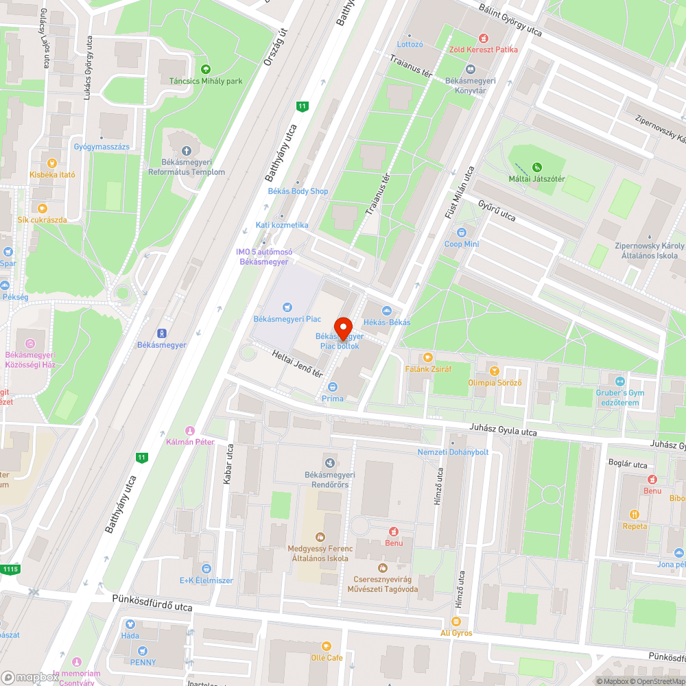 Fedlap környezete bejelentés helye