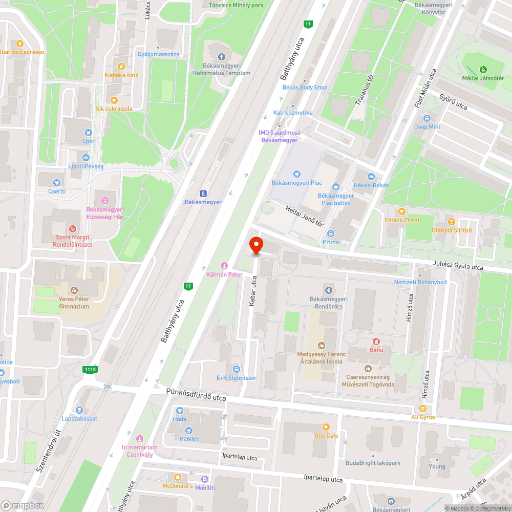 Homok a parkolóban bejelentés helye