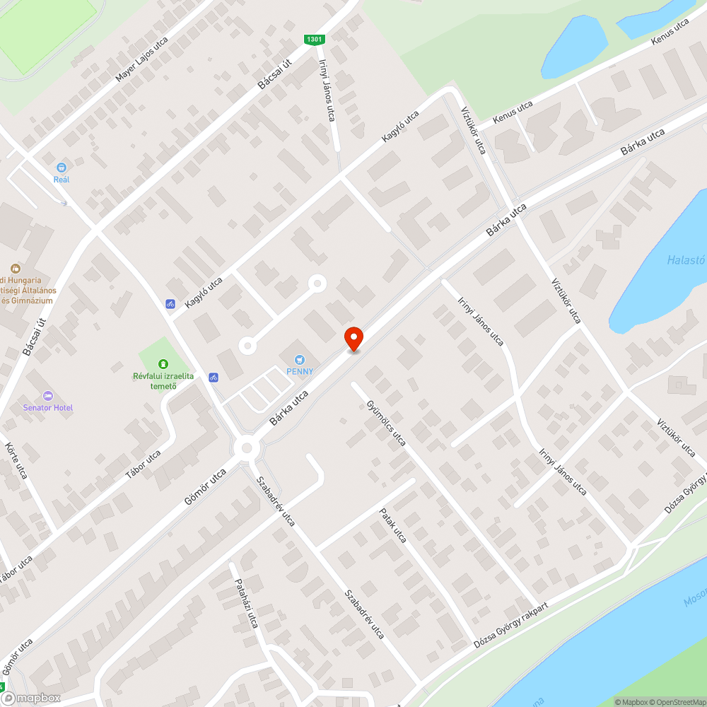 Elhagyatott szemét. bejelentés helye