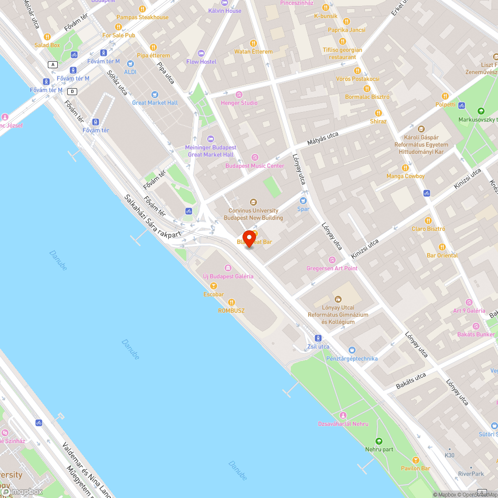 Sérült parkolóóra bejelentés helye