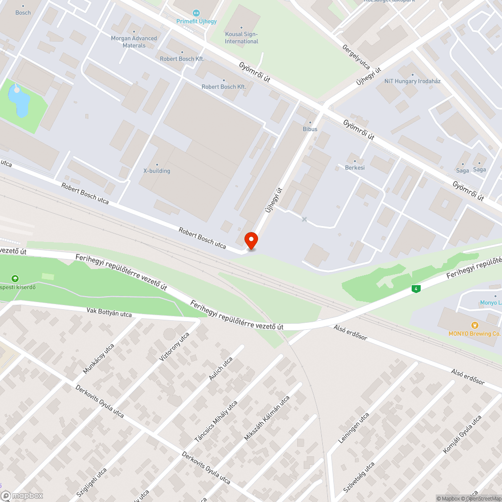 Otthagyott auto bejelentés helye