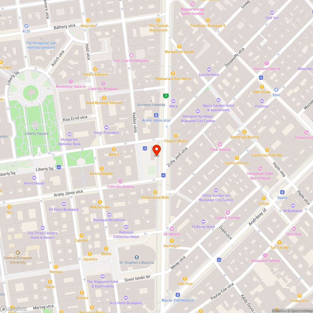 Graffitis váró bejelentés helye